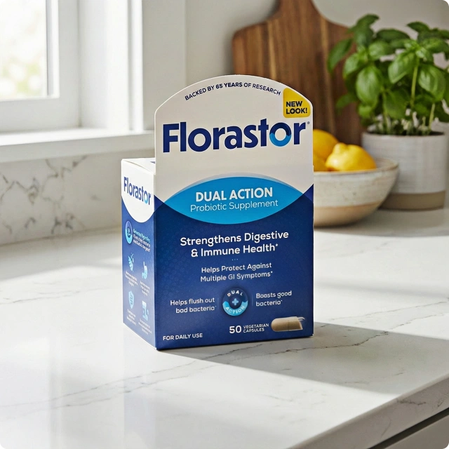 Florastor Probiotic for Digestive and Immune Health